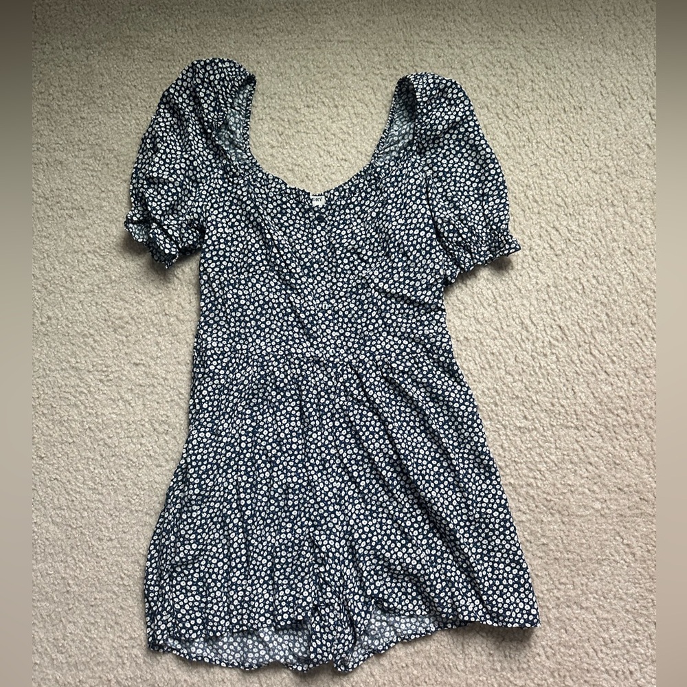 Superdry Navy Floral Romper